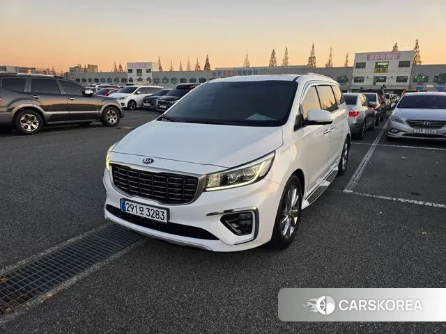 Kia The New Carnival 2019 Белый из Кореи