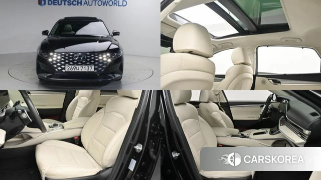 Hyundai The New Grandeur IG 2022 Черный из Кореи