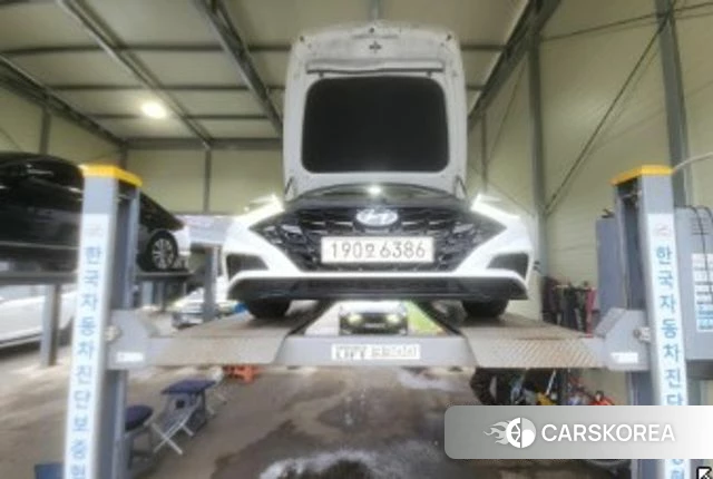 Hyundai Sonata (DN8) 2022 Белый из Кореи