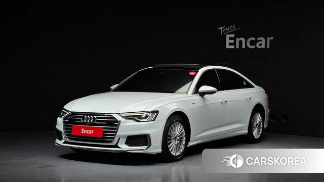 Audi A6 (C8) 2020 Белый из Кореи