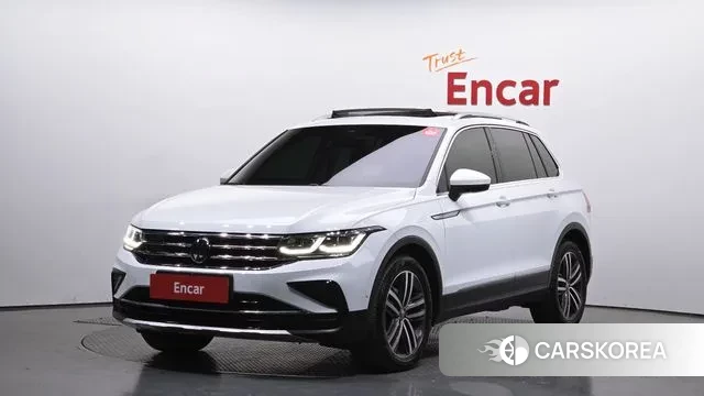 Volkswagen Tiguan second Generation 2024 Белый из Кореи