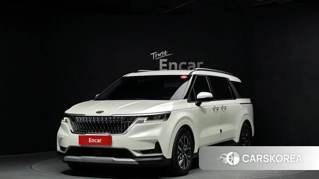 Kia Carnival 4th generation 2021 Белый из Кореи