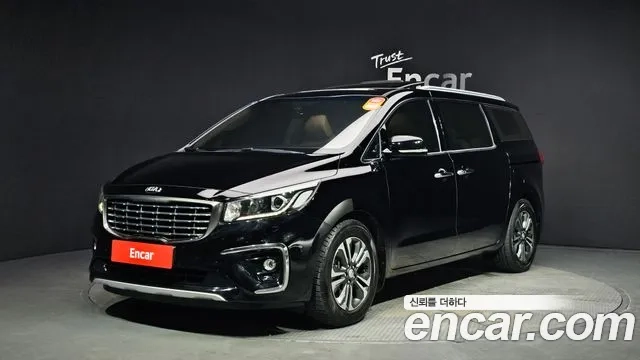 Kia The New Carnival 2019 Черный из Кореи