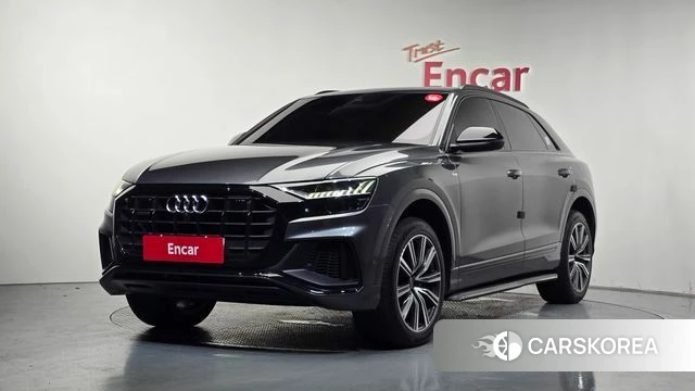 Audi Q8 (4M) 2021 Черный из Кореи