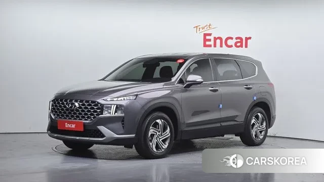 Hyundai The New Santa Fe 2021 Серый из Кореи