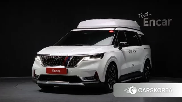 Kia Carnival 4th generation 2021 Белый из Кореи