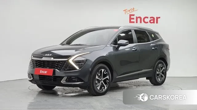 Kia Sportage 5th Generation Hybrid 2023 Серый из Кореи