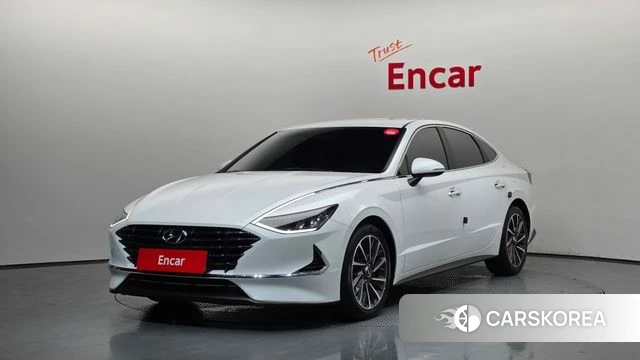 Hyundai Sonata (DN8) 2019 Белый из Кореи
