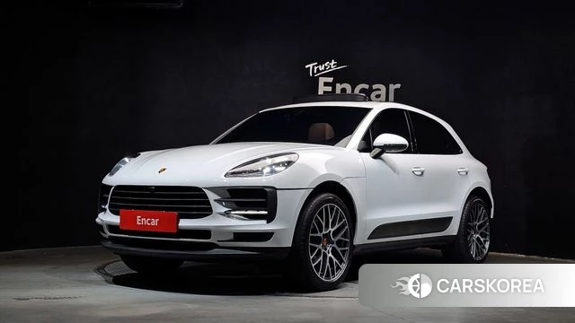 Porsche Macan 2021 Белый из Кореи