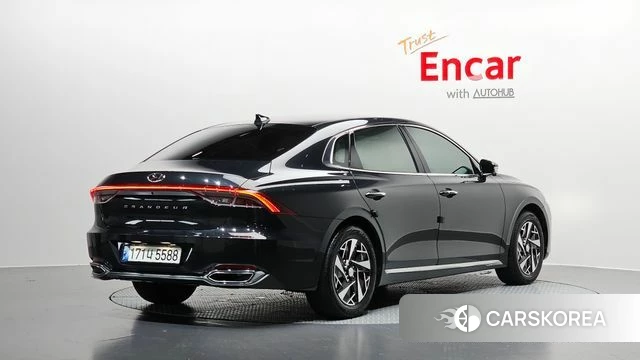 Hyundai The New Grandeur IG Hybrid 2021 Черный из Кореи