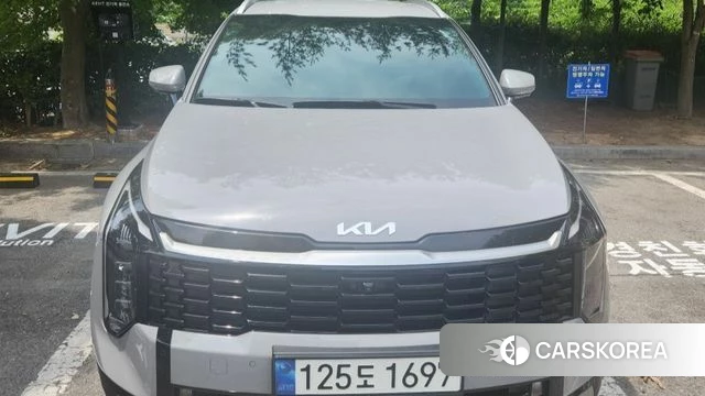 Kia The New Sportage 5th Generation 2024 Серебристо-серый из Кореи