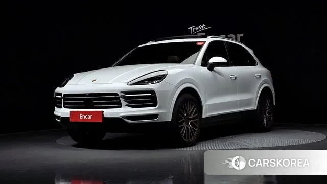 Porsche Cayenne (PO536) 2020 Белый из Кореи