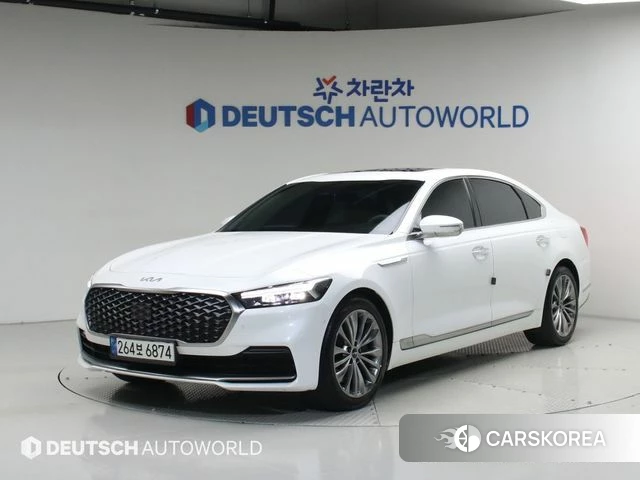 Kia The New K9 2nd generation 2021 Белый из Кореи