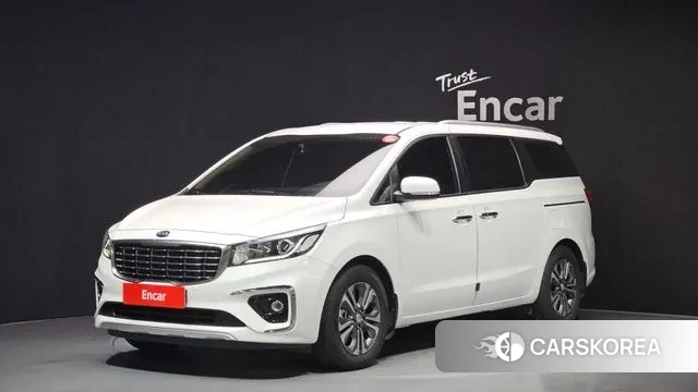 Kia The New Carnival 2020 Белый из Кореи
