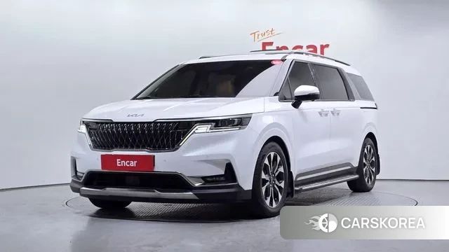 Kia Carnival 4th generation 2022 Белый из Кореи