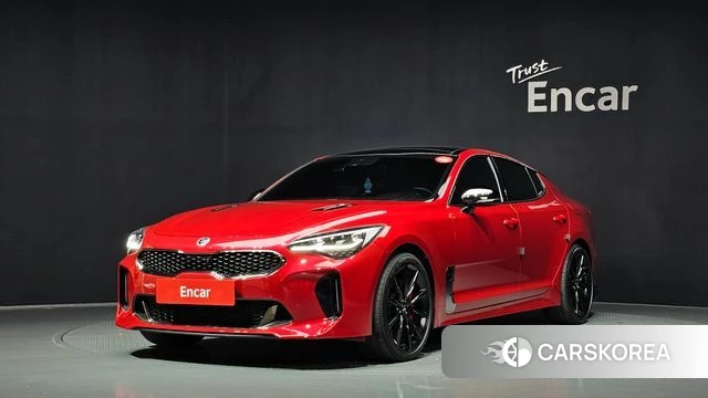 Kia Stinger 2020 Красный из Кореи