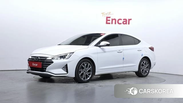 Hyundai The New Avante AD 2019 Белый из Кореи