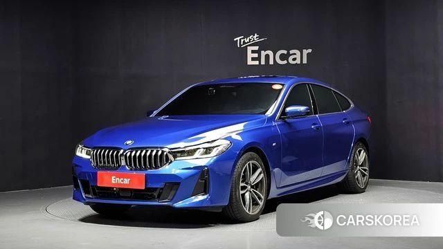 BMW 6 Series GT (G32) 2021 Синий из Кореи