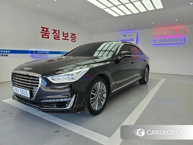 Genesis EQ900 2018 Черный из Кореи