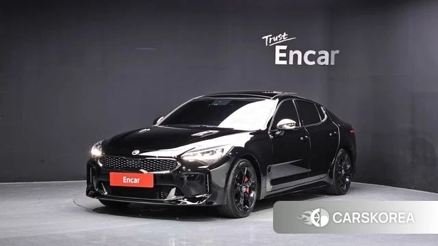Kia Stinger 2020 Черный из Кореи