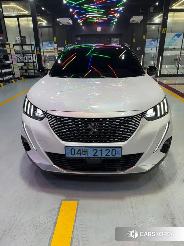 Peugeot e-2008 second generation 2021 Белый из Кореи