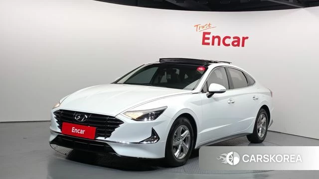 Hyundai Sonata (DN8) 2019 Белый из Кореи