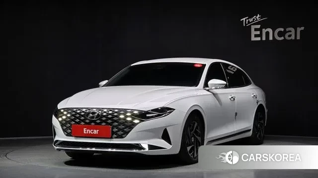 Hyundai The New Grandeur IG Hybrid 2022 Белый из Кореи