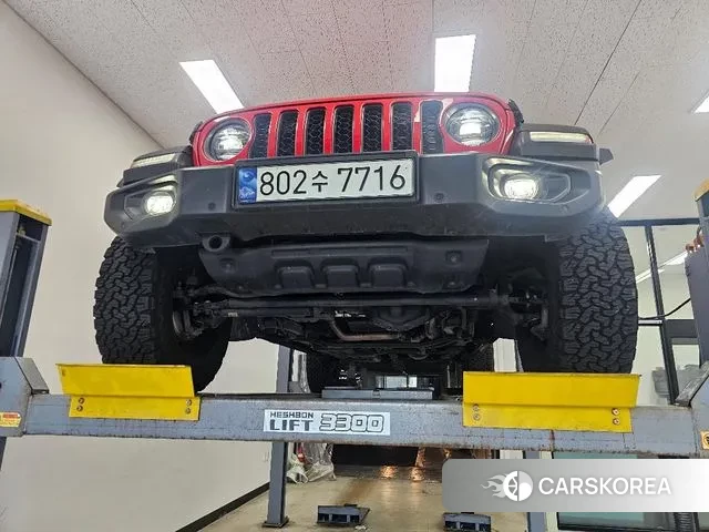 Jeep Gladiator (JT) 2022 Красный из Кореи