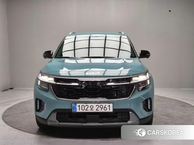 Kia The New Seltos 2025 Темно-зеленый из Кореи