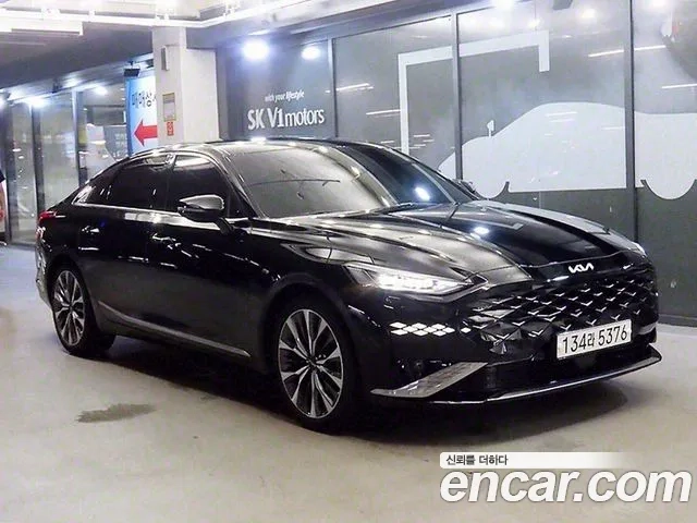 Kia K8 2022 Черный из Кореи