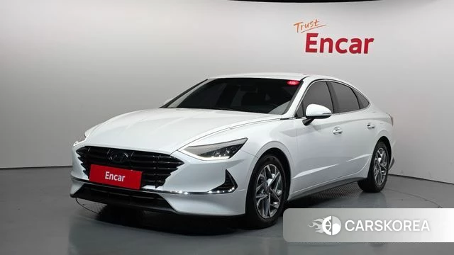 Hyundai Sonata (DN8) 2019 Белый из Кореи