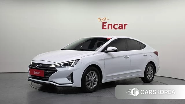 Hyundai The New Avante AD 2019 Белый из Кореи