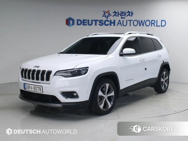 Jeep Cherokee (KL) 2021 Белый из Кореи
