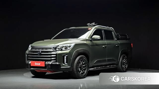 Ssangyong The New Rexton Sport 2022 Зеленый из Кореи