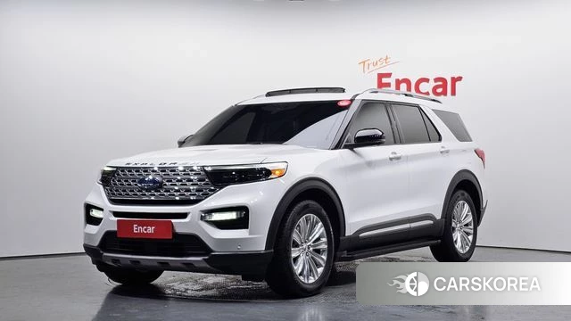 Ford Explorer 6th Generation 2021 Белый из Кореи