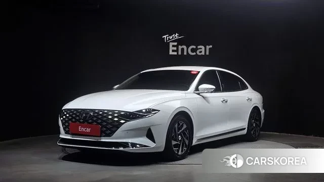 Hyundai The New Grandeur IG Hybrid 2022 Белый из Кореи