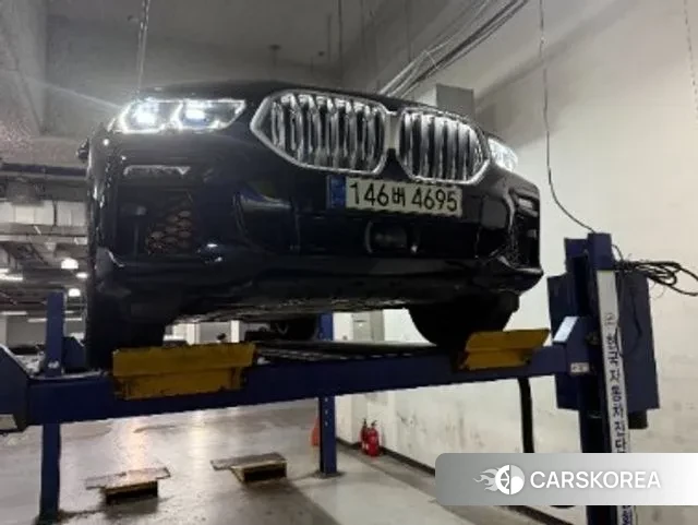 BMW X6 (G06) 2020 Черный из Кореи