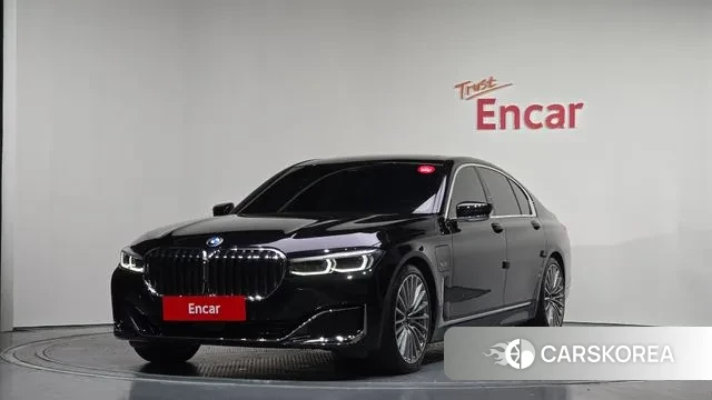 BMW 7 Series (G11) 2022 Черный из Кореи