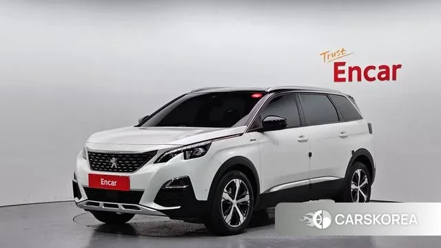 Peugeot 5008 second generation 2018 Белый из Кореи