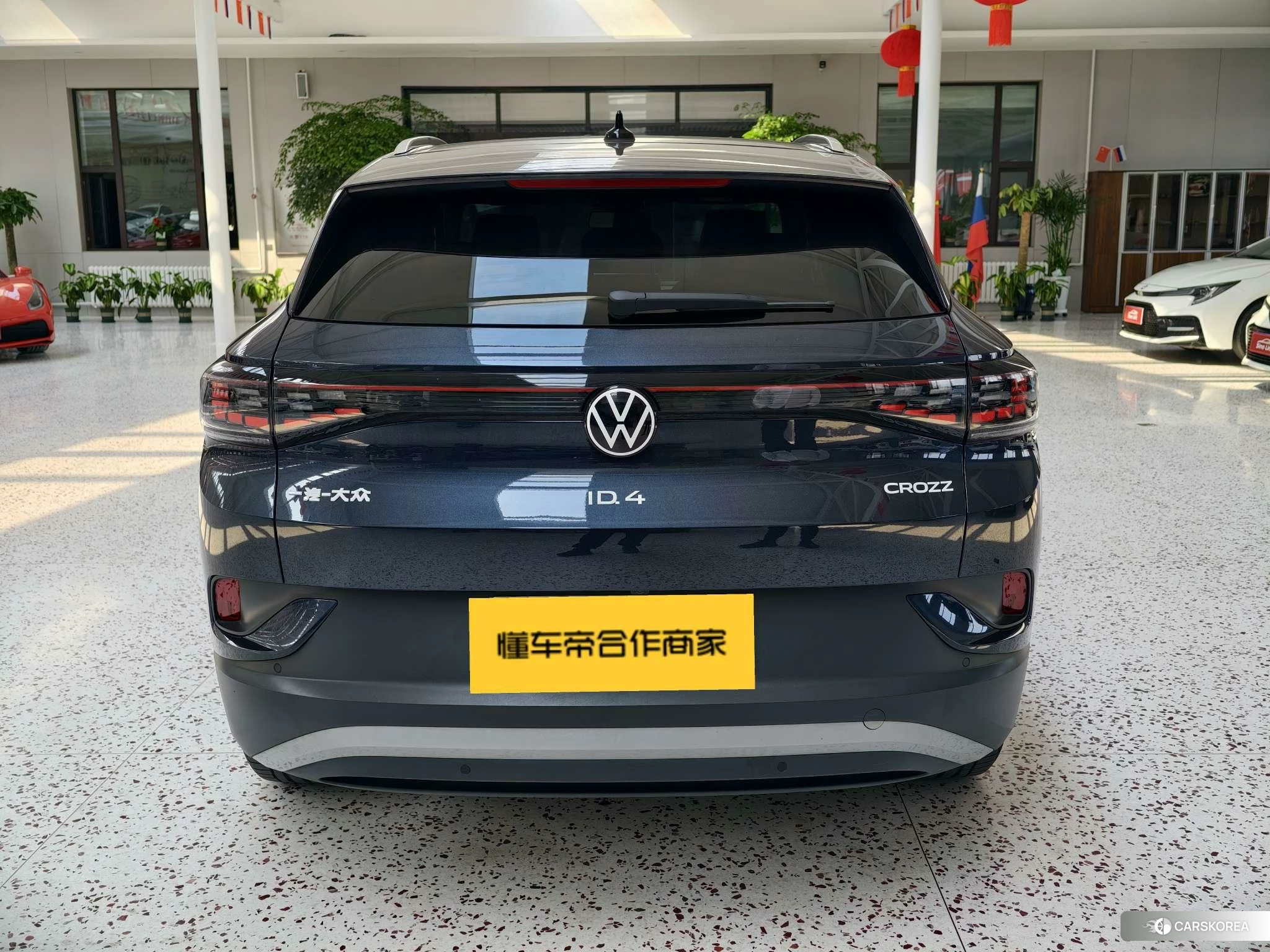 Volkswagen ID.4 CROZZ 2023 Синий из Китая