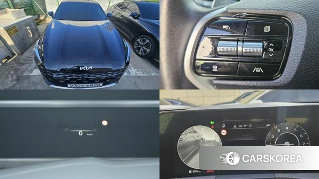 Kia K8 2021 Черный из Кореи