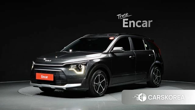 Kia Di Ol Nu Niro 2023 Серый из Кореи