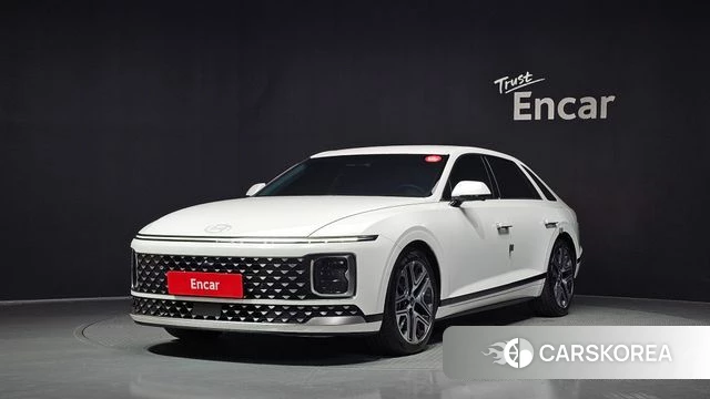 Hyundai Grandeur (GN7) 2024 Белый из Кореи