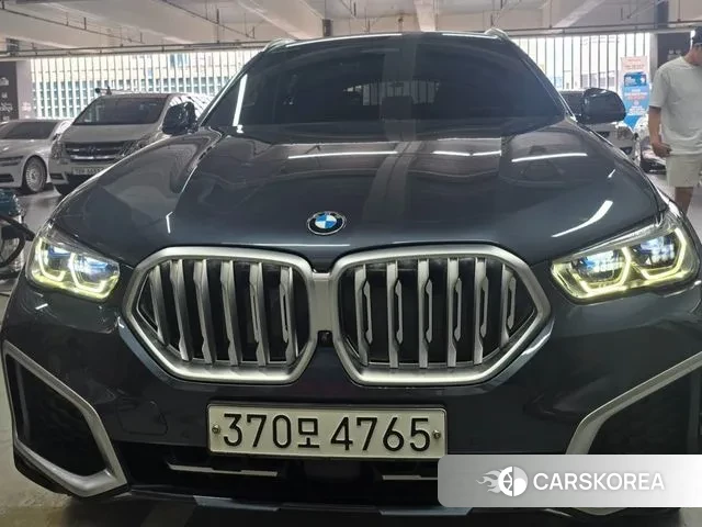 BMW X6 (G06) 2020 Серый из Кореи