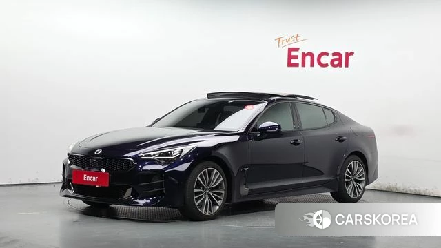 Kia Stinger 2018 Синий из Кореи