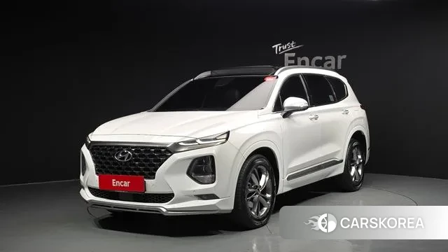 Hyundai Santa Fe TM 2018 Белый из Кореи