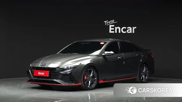 Hyundai Avante (CN7) 2021 Серый из Кореи