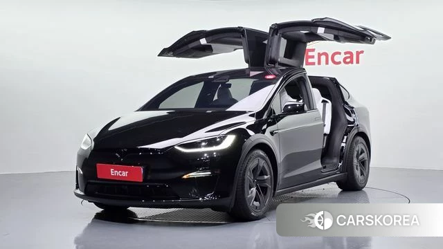 Tesla Model X 2026 Черный из Кореи