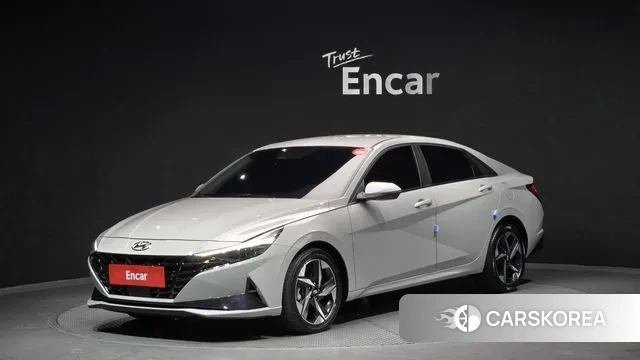 Hyundai Avante (CN7) 2022 Серый из Кореи