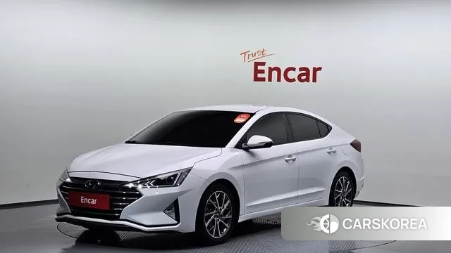 Hyundai The New Avante AD 2019 Белый из Кореи